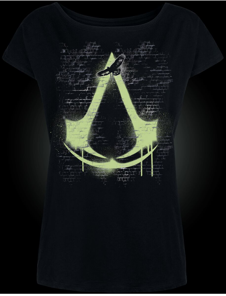 Logo - Brille dans le Noir | Assassin's Creed T-Shirt Manches courtes