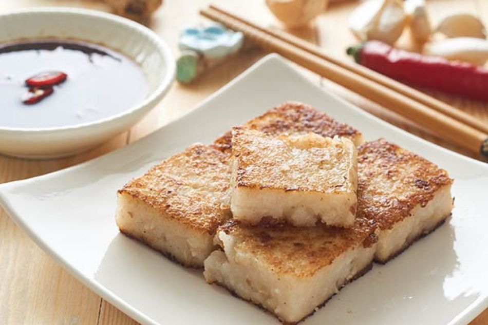 Rettich Cake ''Loh Bak Goh'' (蘿蔔糕)