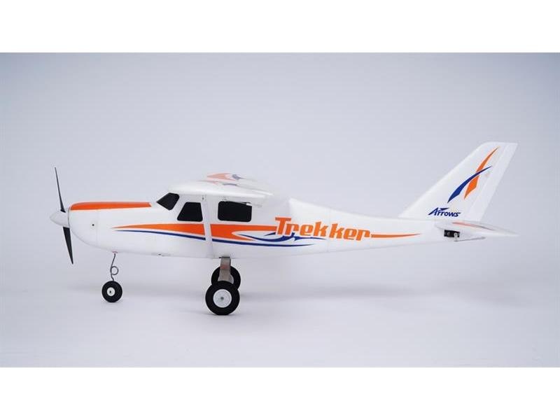 Arrows RC Motorflugzeug Trekker 1200 mm RTF Gutmütiges Trainer Flugmodell mit Brushless Motor