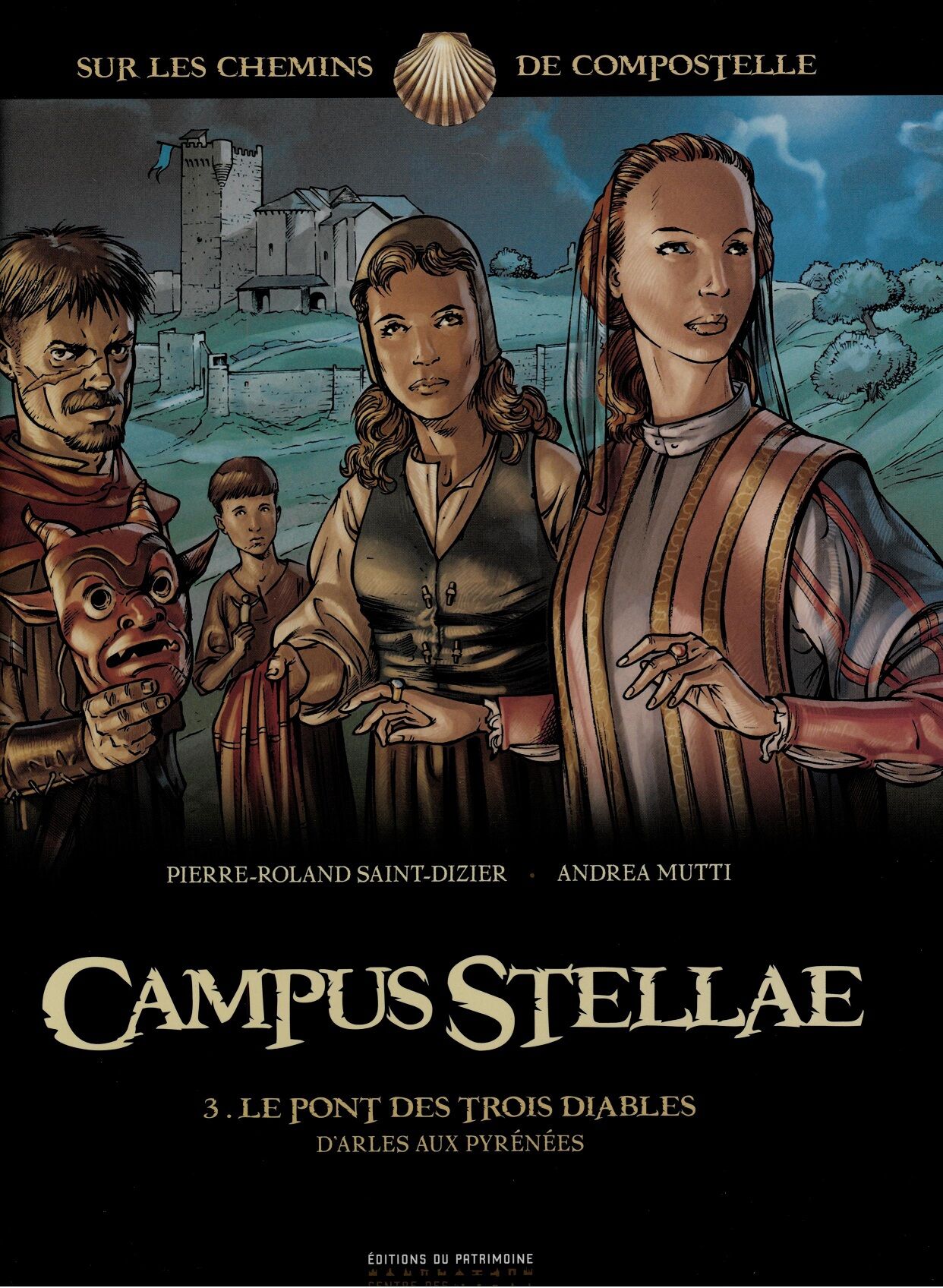 GLENAT - BD TOME 3 CAMPUS STELLAE LE PONT DES TROIS DIABLES