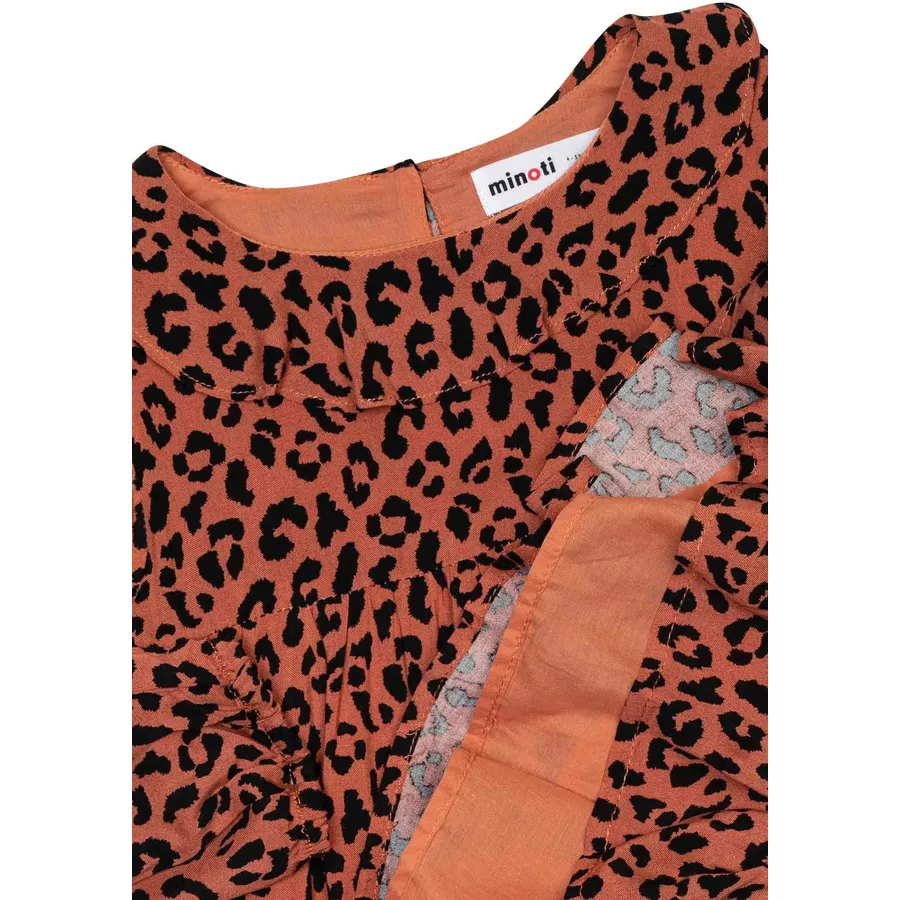 MINOTI Kleid BraunSchwarz