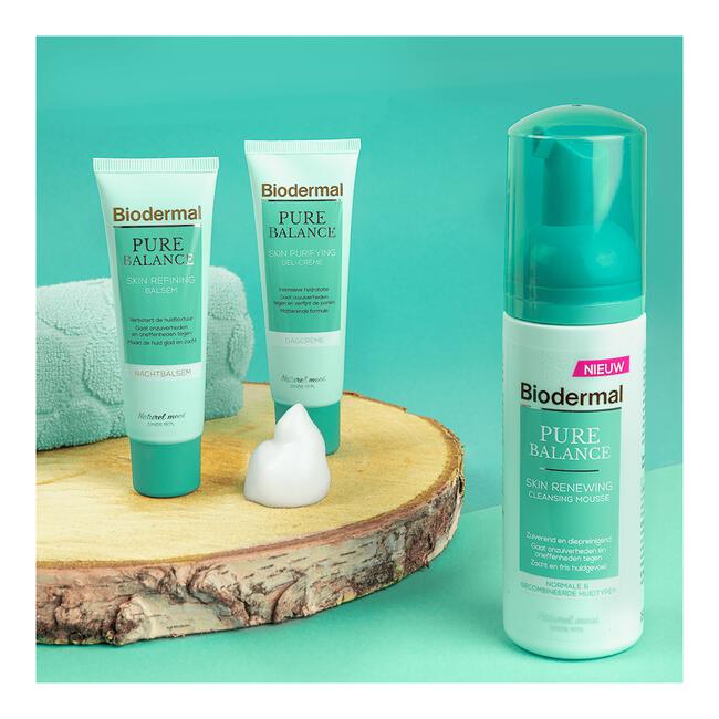 Biodermal Pure Balance Skin Renewing Cleansing Mousse 150 ML