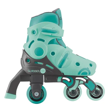 Authentic Sports Globber Learning Skates 2in1 mint, Gr. 30-33