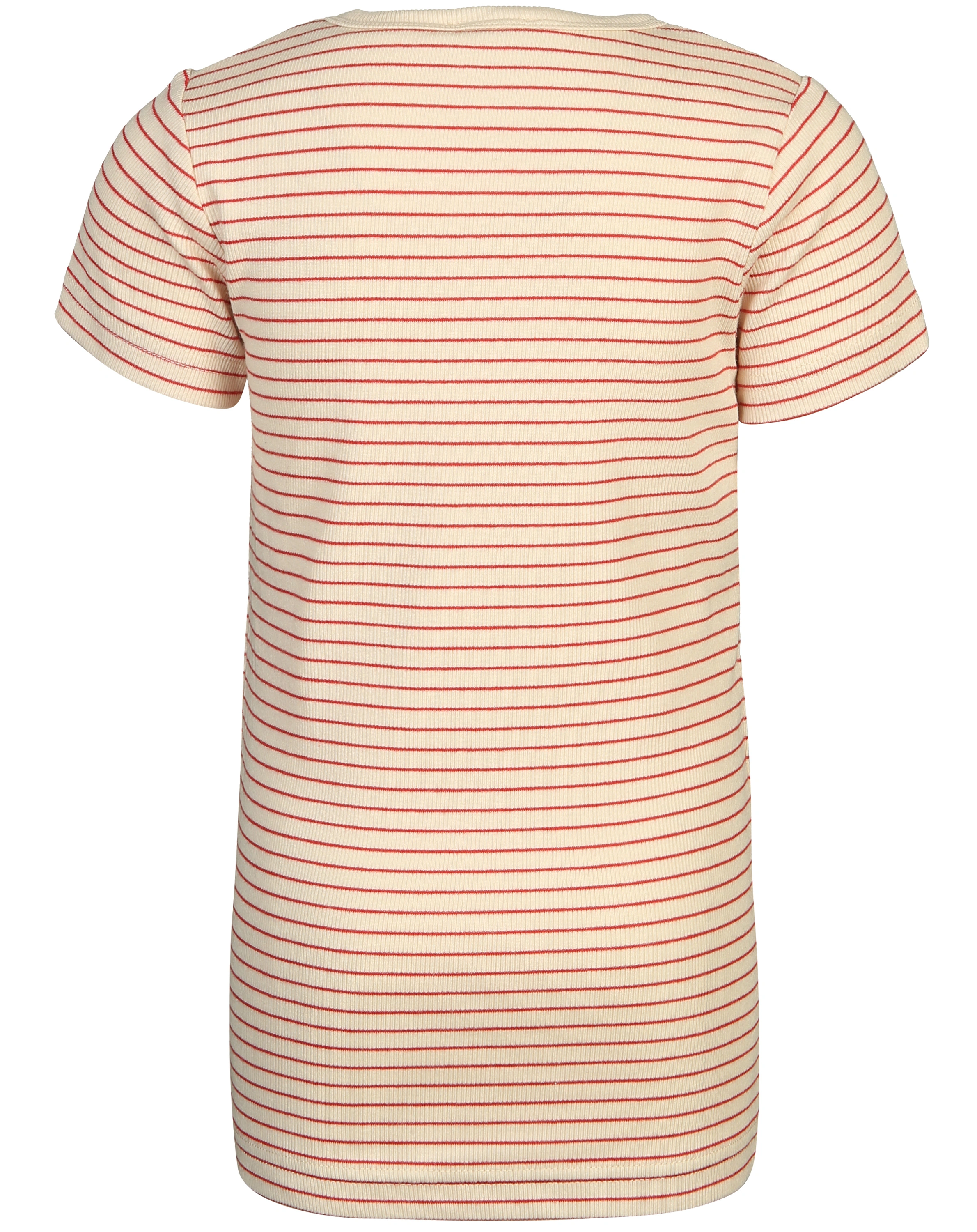 T-Shirt TAGO gestreift in poppy