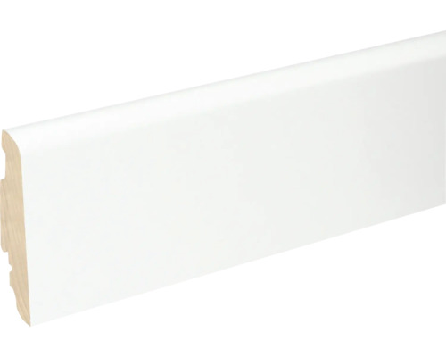 SKANDOR plint, wit glanzend, FOFA786 FU60L, 19 x 58 x 2400 mm