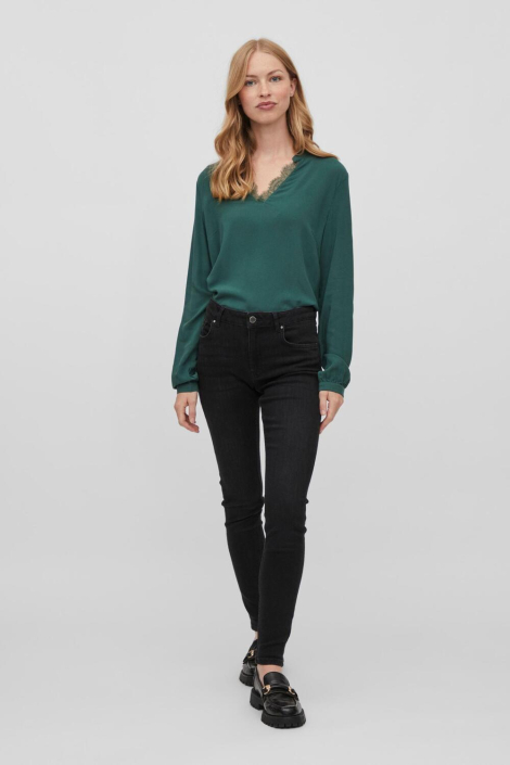 Vila zwarte dames jeans