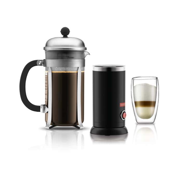 Mousseur à lait électrique Bistro Noir mat - 11870-01EURO - BODUM