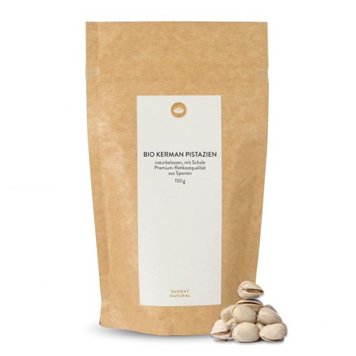 Sunday Natural Products  Bio PistazienMit Schale