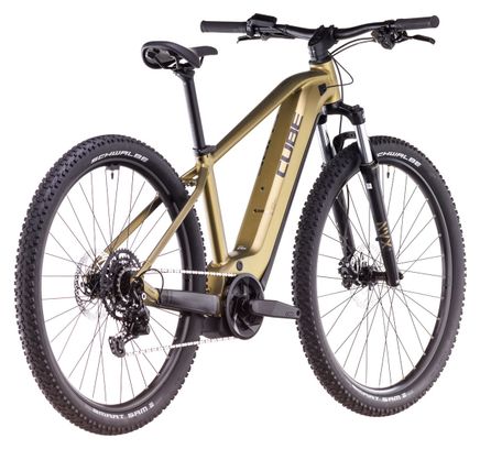 VTT Électrique Semi-Rigide Cube Reaction Hybrid Performance 625 Shimano Cues 9V 625 Wh 27.5'' Or Lime 2025