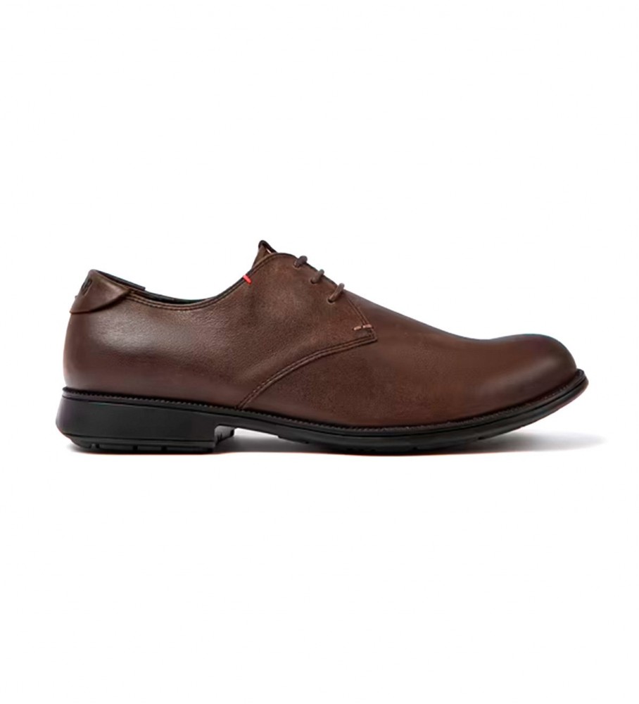 Sapatos de couro marrom Camper 1913