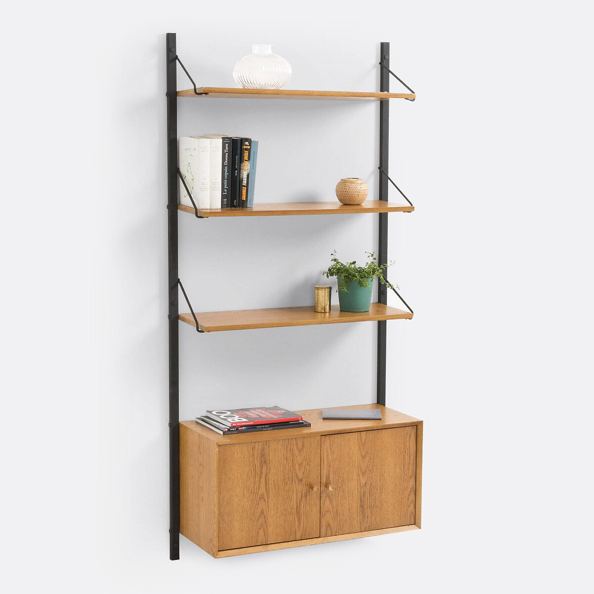 LA REDOUTE INTERIEURS<br>Prateleira com 1 armário, Quilda