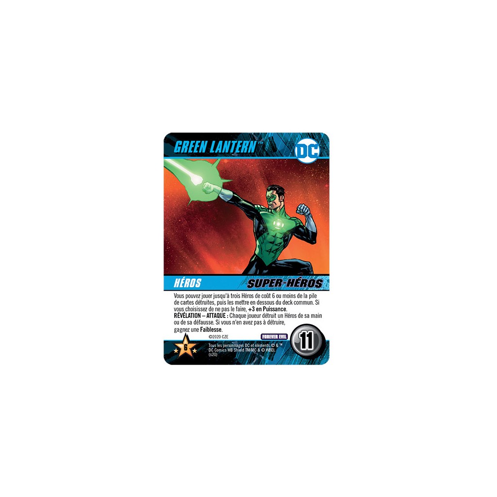 DC Comics Jeu de Deck-Building : Forever Evil