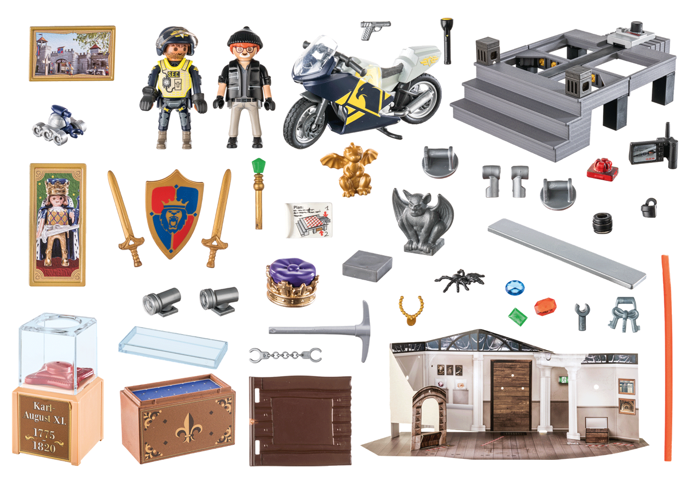 Playmobil - Julekalender Politi Museumstyveri (71347)