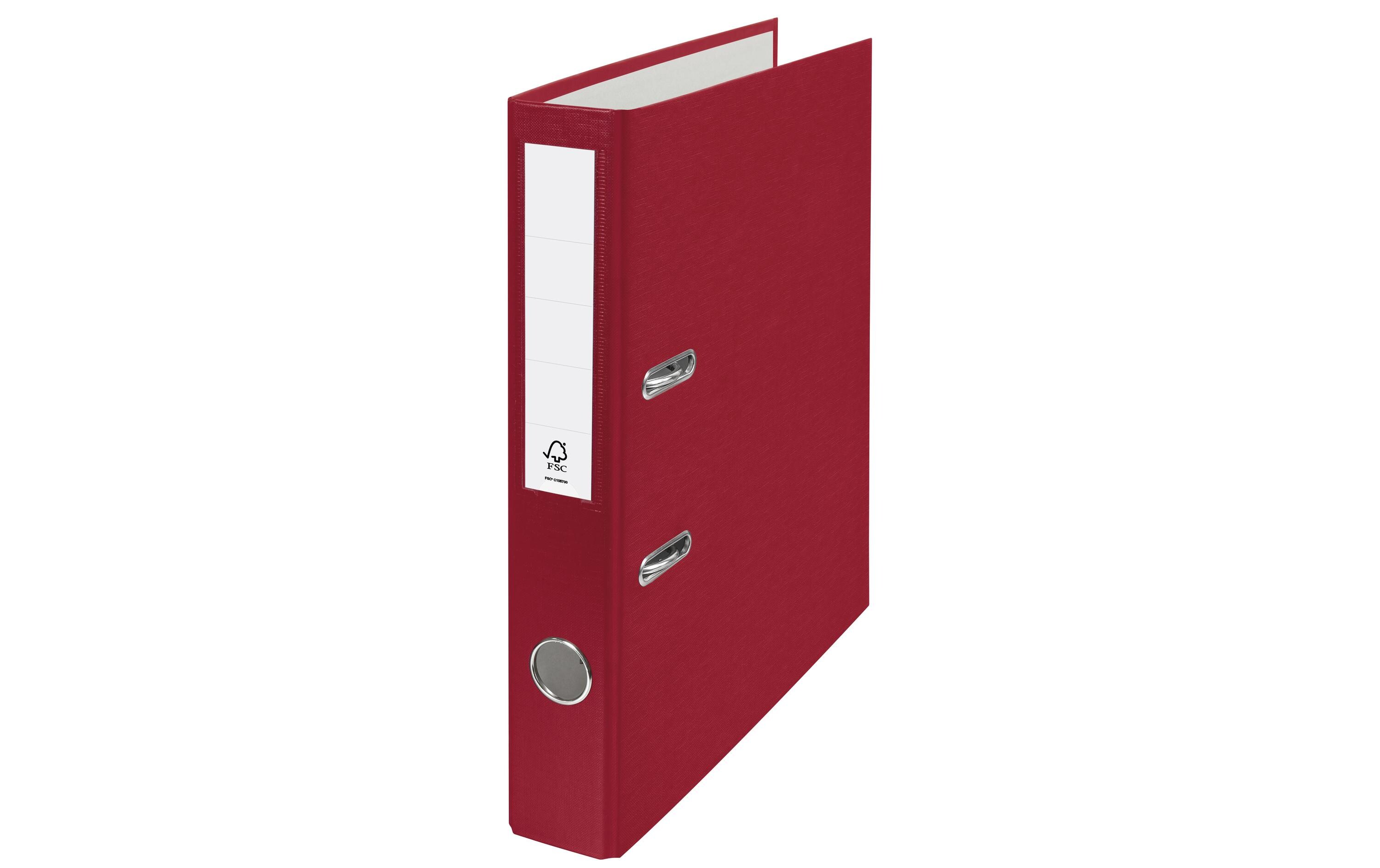 Ordner Swiss Edition ECO 5 cm, BordeauxOrdner