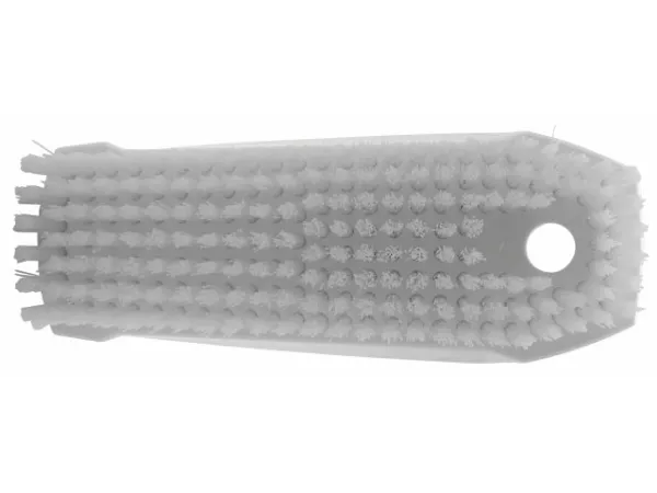 Neglebørste/Håndbørste Vikan stiv L130xB50xH40mm uden greb hvid,stk