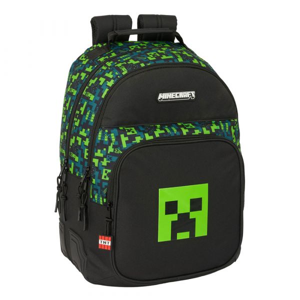 Safta Mochila Escolar 42cm Tnt Minecraft
