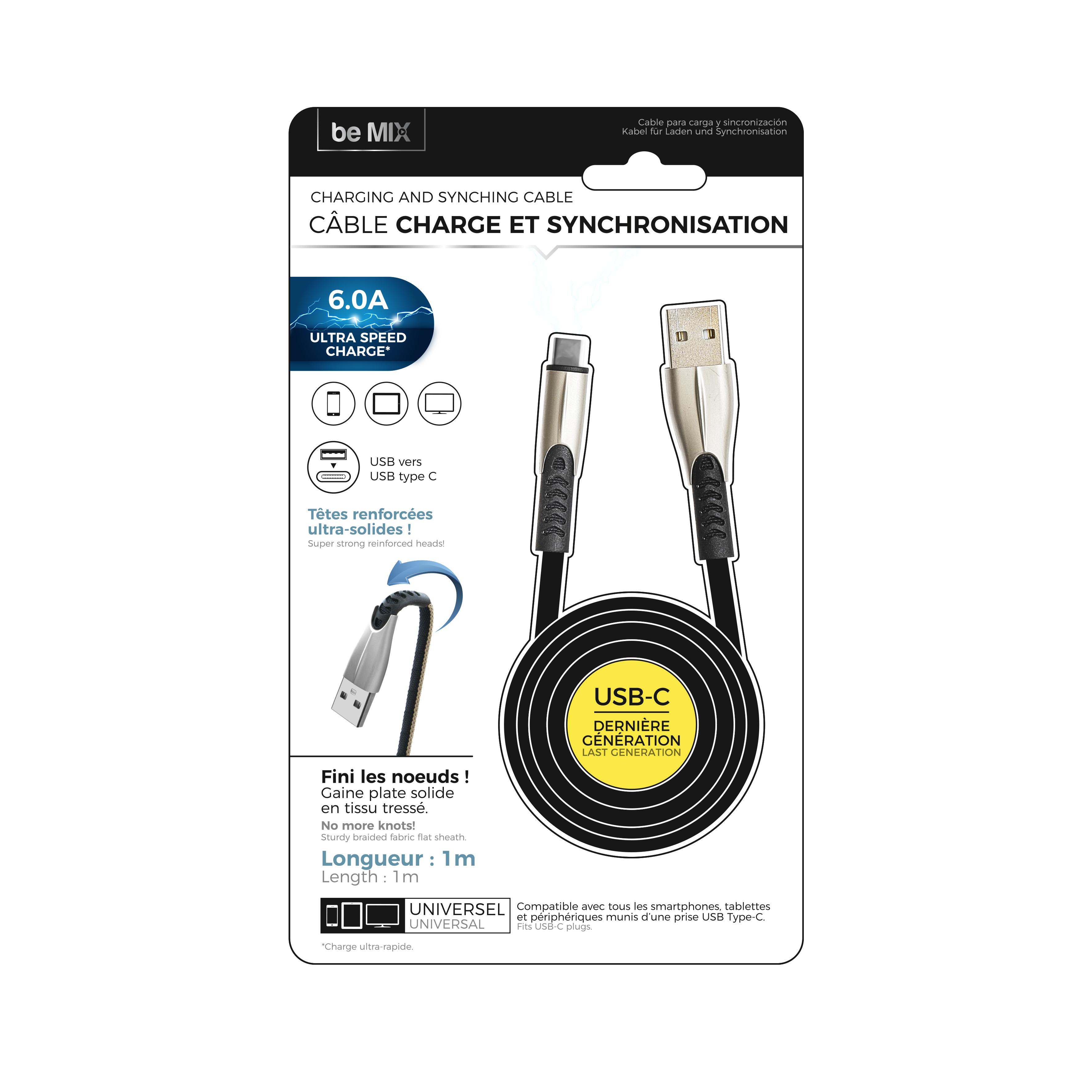 CABLE 6A TYPE C 1M