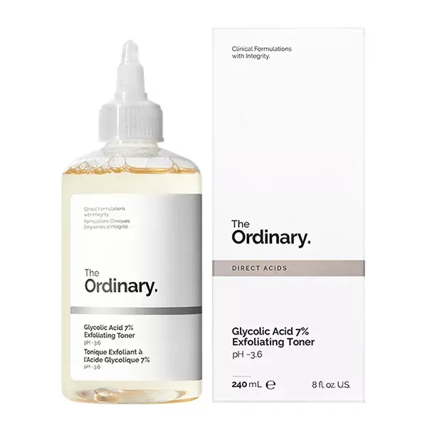 Tônico Esfoliante com Ácido Glicólico 7% da The Ordinary, 240ml