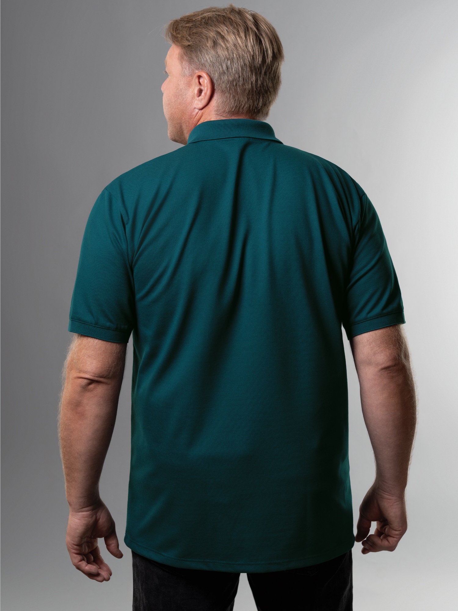 Polo-Shirt 100% Biobaumwolle Saphir