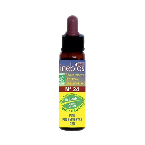 Inebios Bach Flower Remedy No. 24 Pine - Pinheiro-silvestre Orgânico 10ml
