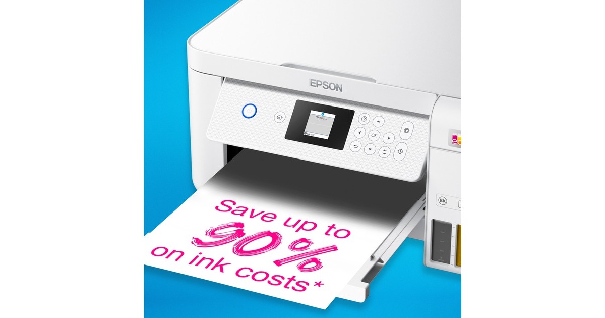 EpsonEcoTank ET-2856 all-in-one inkjetprinter  (Wit)