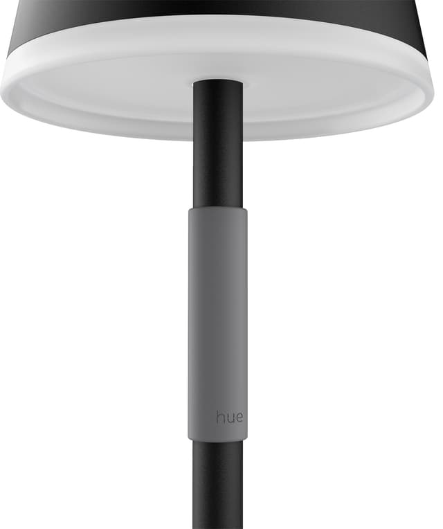 Philips Hue Go bærbar bordlampe (sort)
