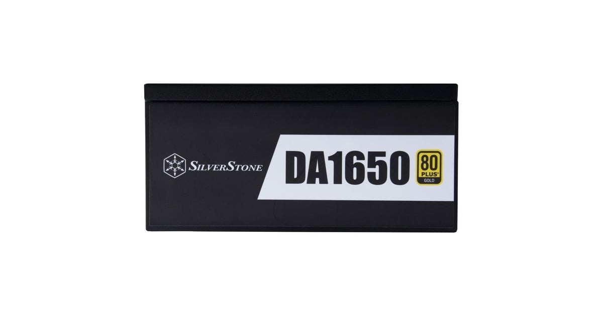 SilverStoneSST-DA1650-G, modulaire 1650 watt voeding   (Zwart, 12x PCIe)