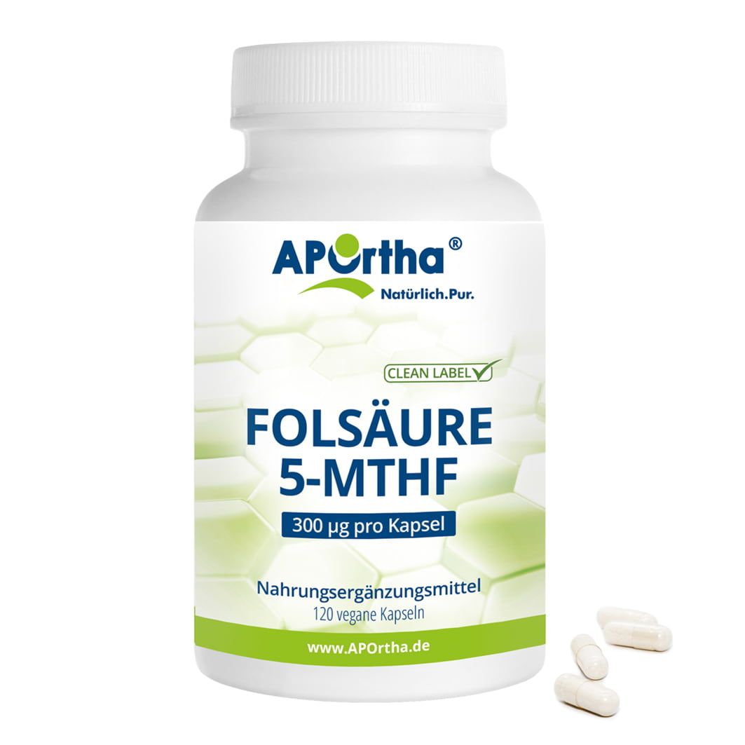 APOrtha® 5-MTHF Folat Folsäure Kapseln