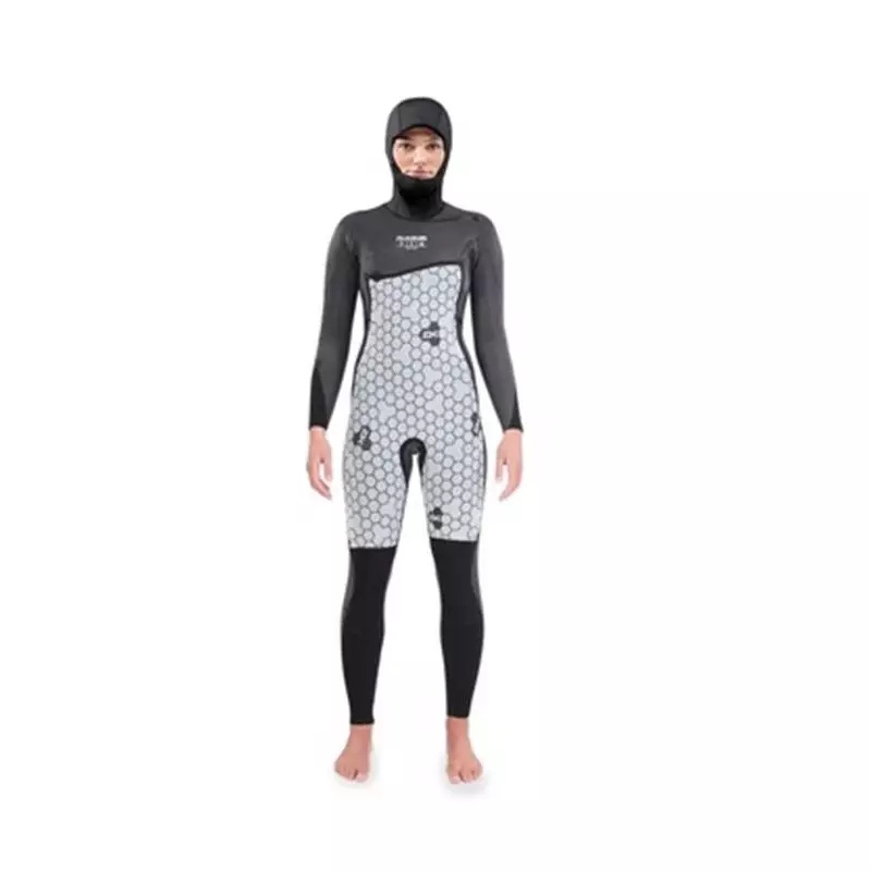 Combinaison intégrale femme DAKINE Mission Chest Zip Hooded 5/4/3 Black