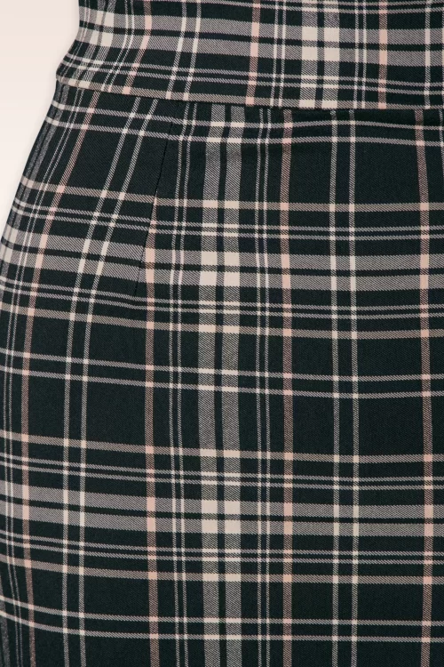 Vintage Chic for Topvintage Erin pencil rok in zwart en multi