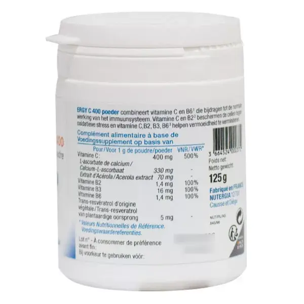 Nutergia Ergy C 400 em pó 125g