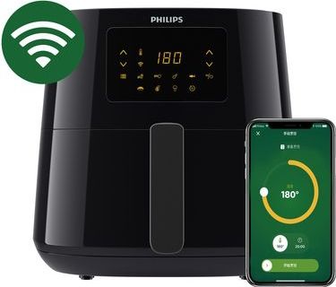 Philips - Gama Essential XL - Airfryer - Zwart - 6.2L - 2000W