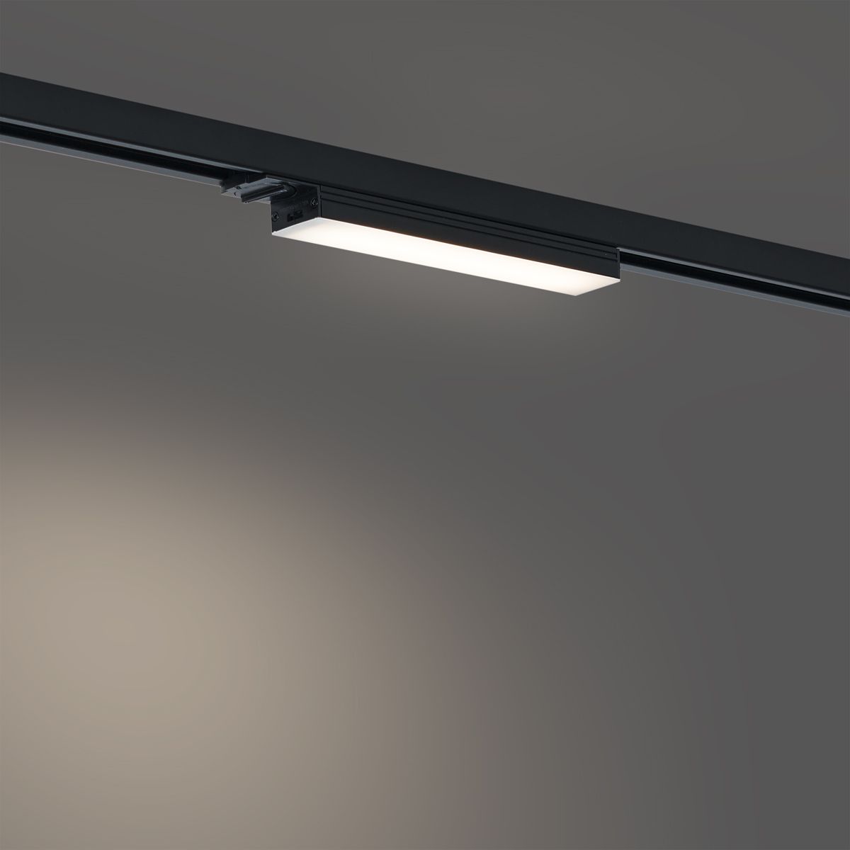 Moderne plafondlamp zwart voor railsysteem 1-fase 5W 400 lm 2700-4000K - Iconic Tsiri