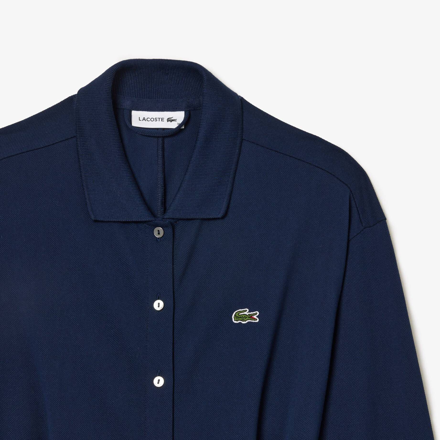 Lacoste| Damen Hemdblusenkleid