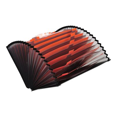 Exacompta Exactive - Classeur ménager (valisette trieur) 24 onglets - noir