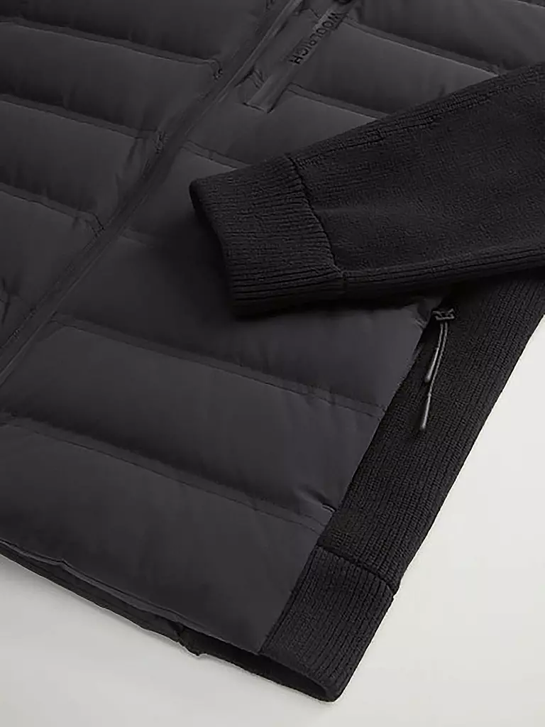 WOOLRICH Hybridjacke BERRING schwarz