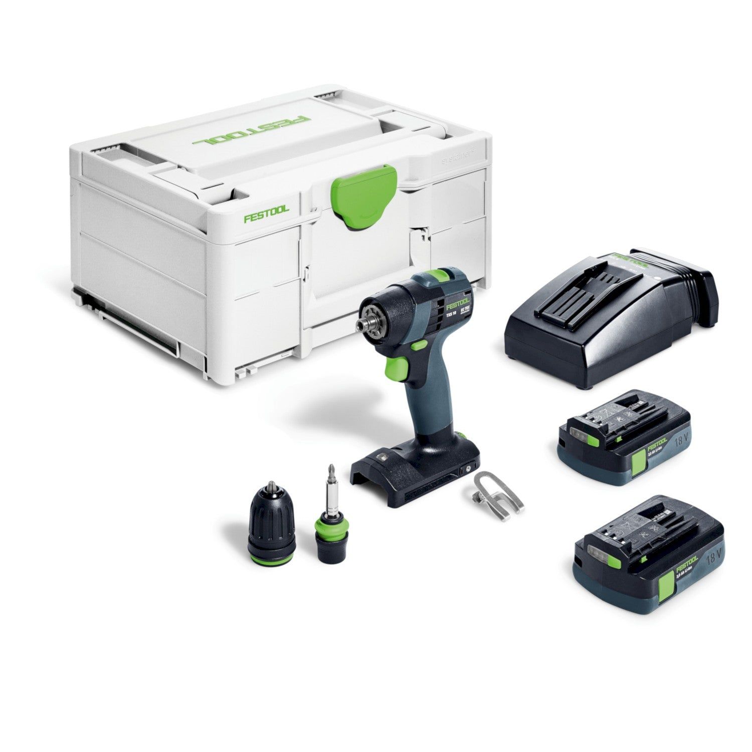 Festool TXS 18 C 3,0-Plus Accu Schroefboormachine 18V 3.0Ah in Systainer - 576895