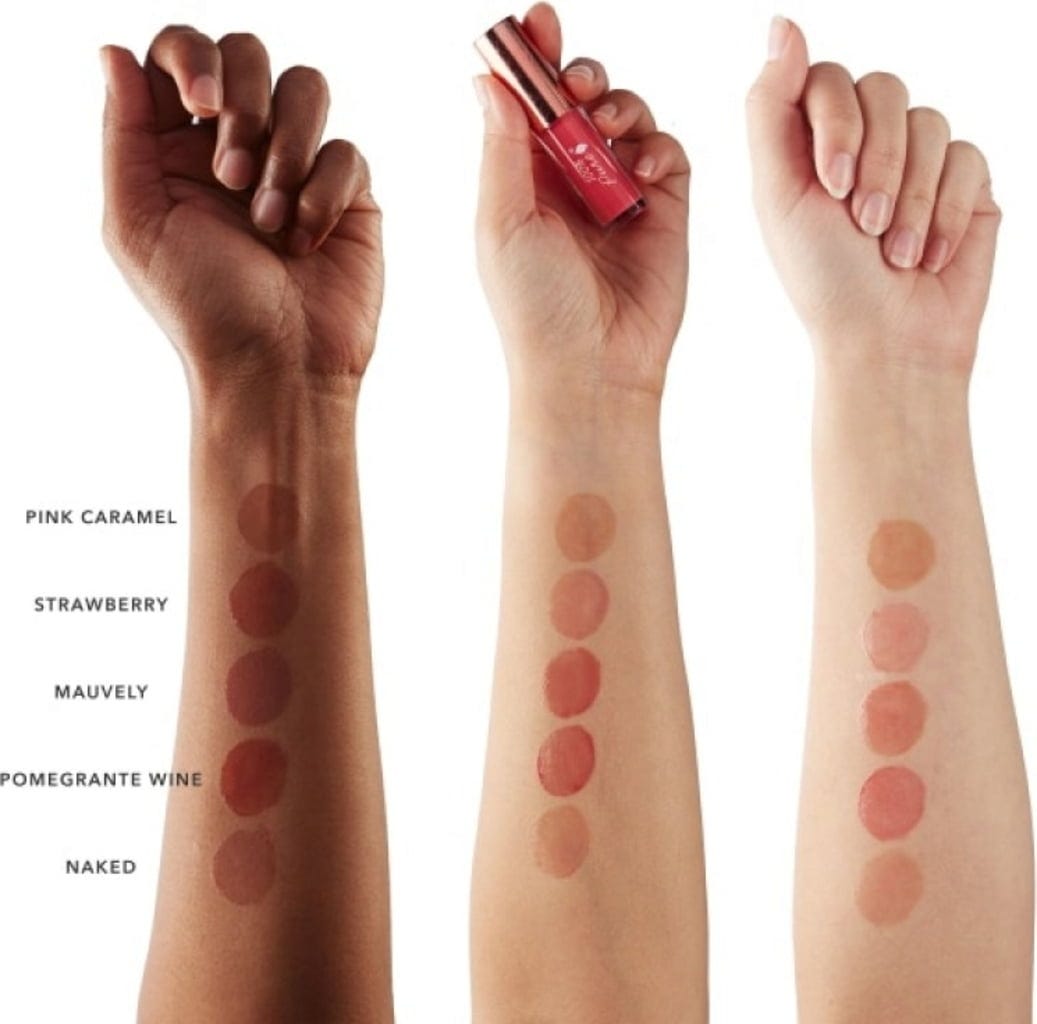100% Pure  Fruit Pigments Lip Gloss, Pomegranate Wine (4,17 ml)