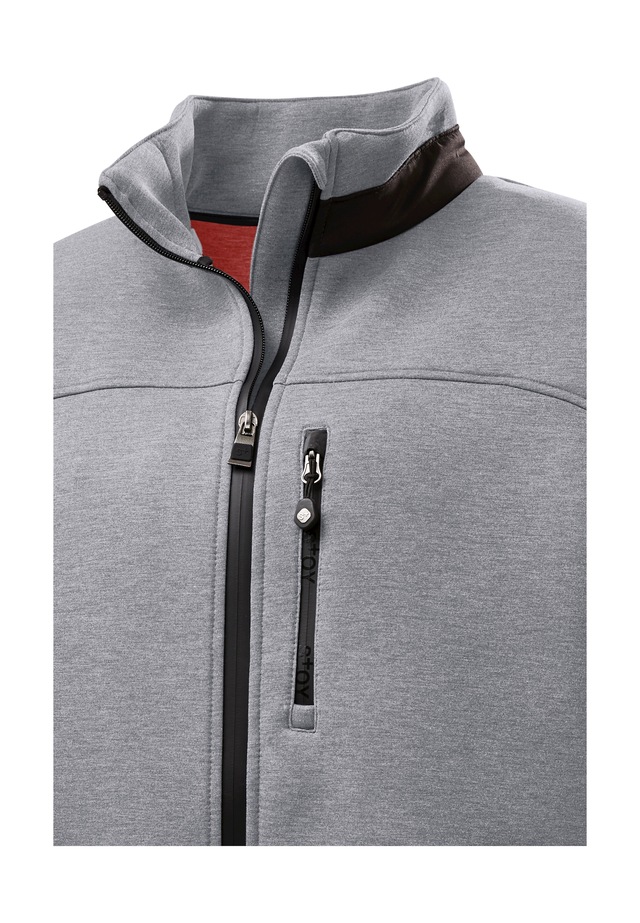 STOY Funktionsjacke »STS 9 MN JCKT« Scubastoff-Jacke mit wasserdichtem 2-Wege-Reissverschluss und Komfort