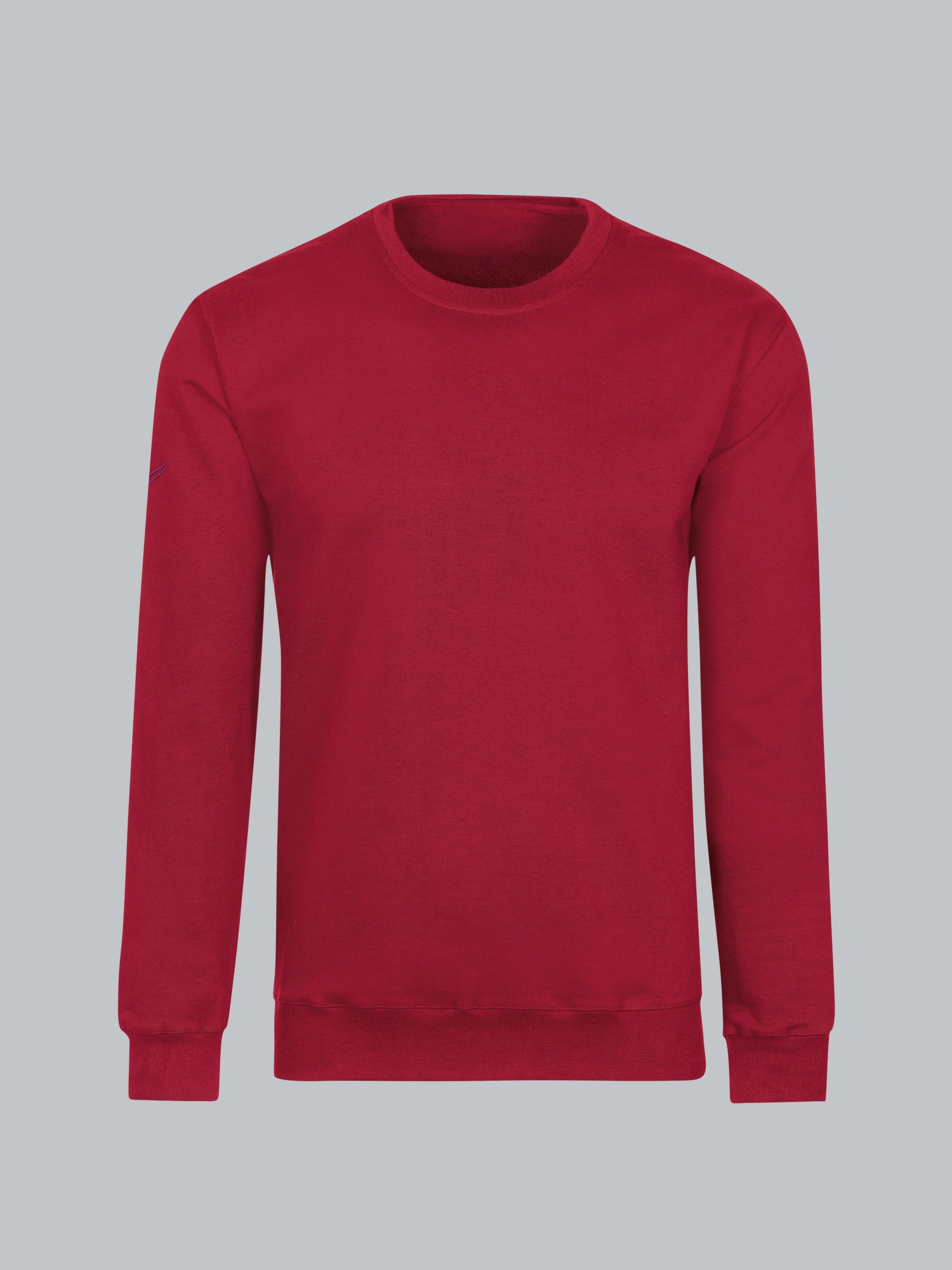 Sweatshirt aus Biobaumwolle Rubin