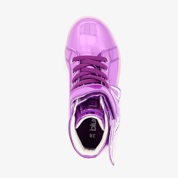 Blue Box meisjes sneakers met lichtjes paars