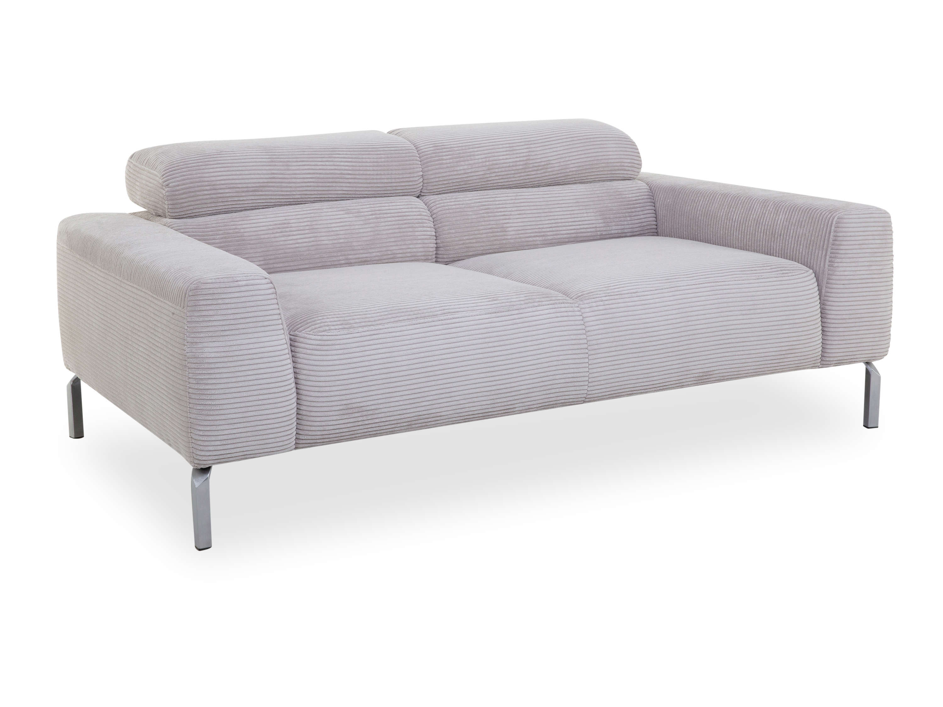 Sofa 2 Sitzer CARLOTTA light grey