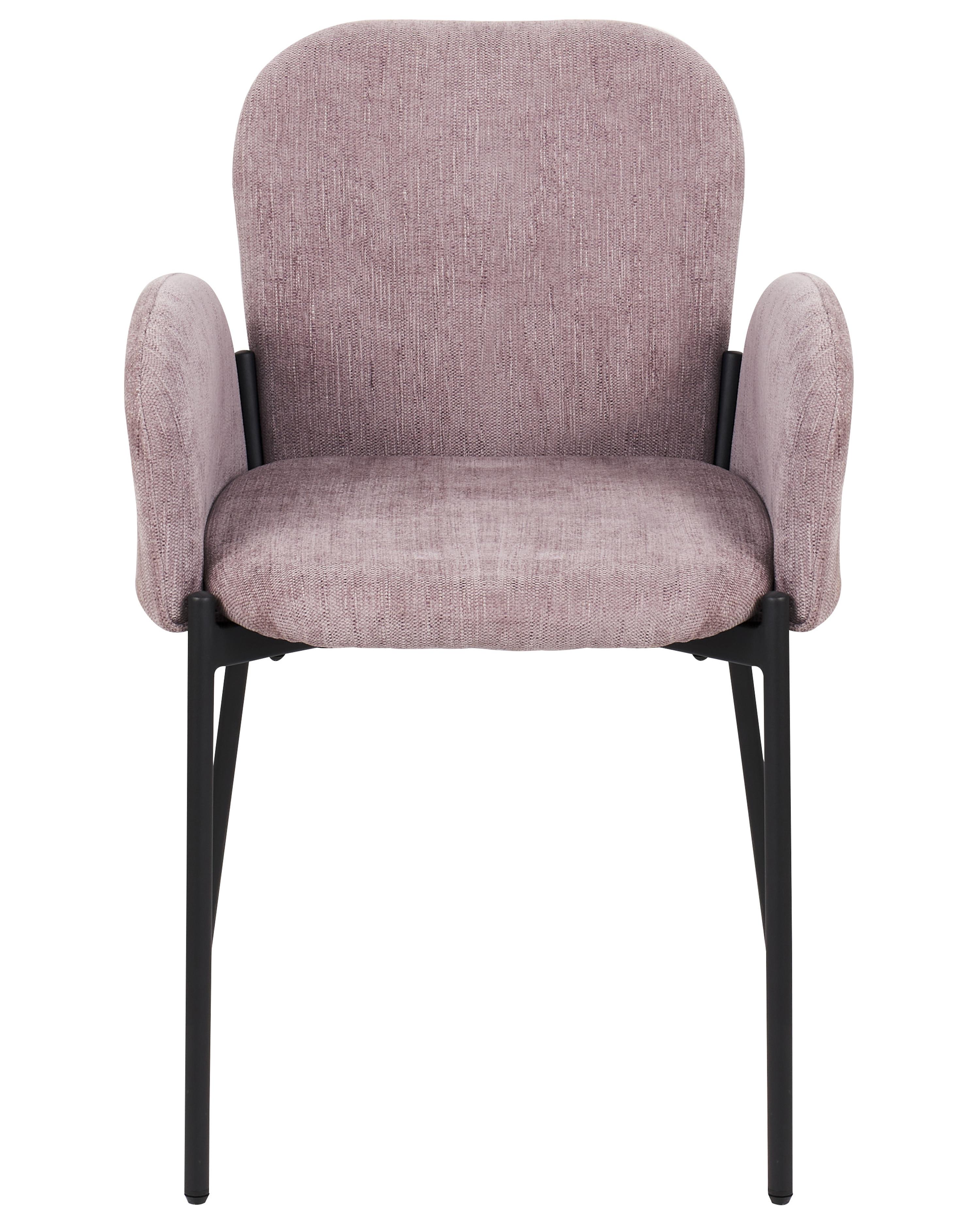 Set van 2 eetkamerstoelen ALBEE Roze