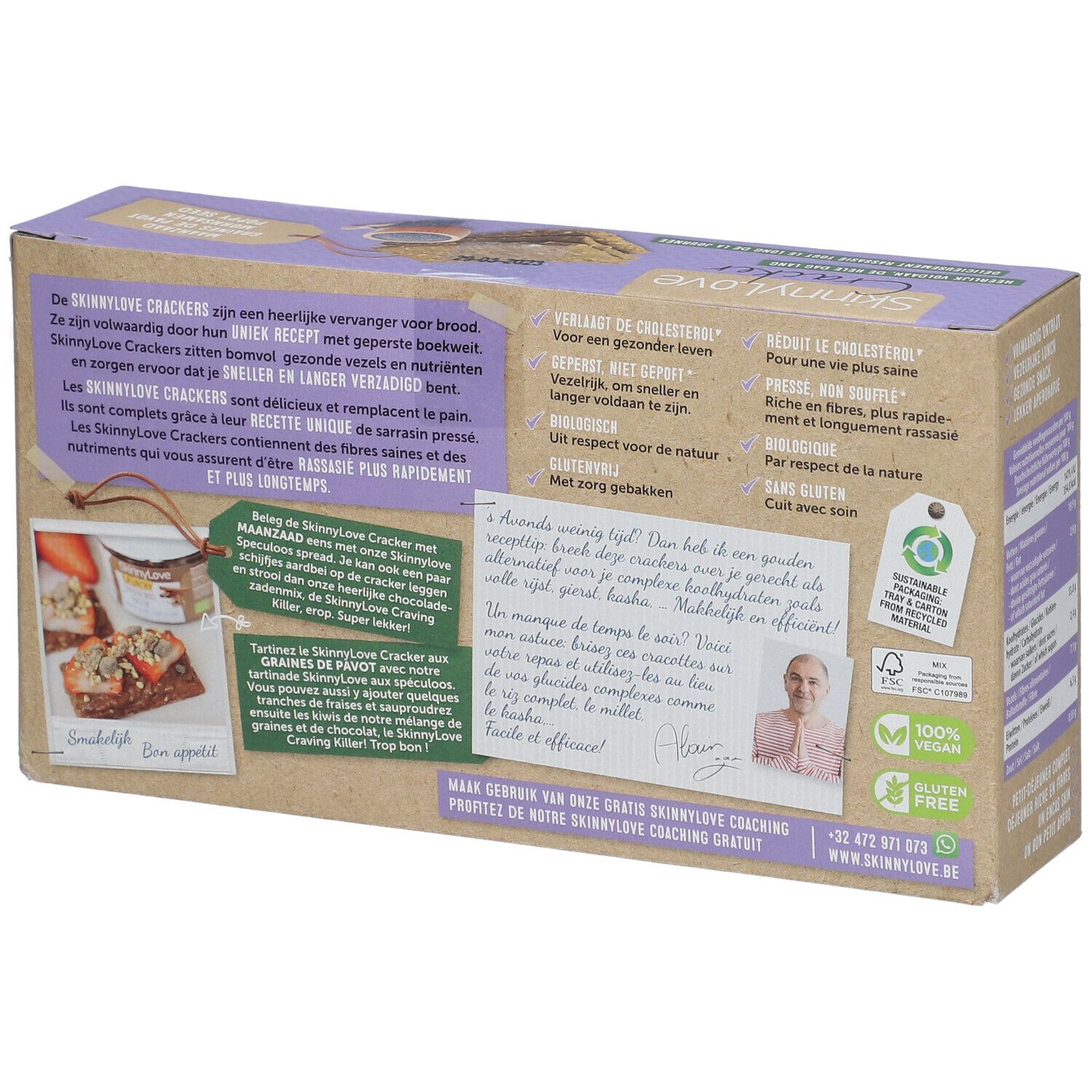 SKINNYLOVE Bio-Mohncracker