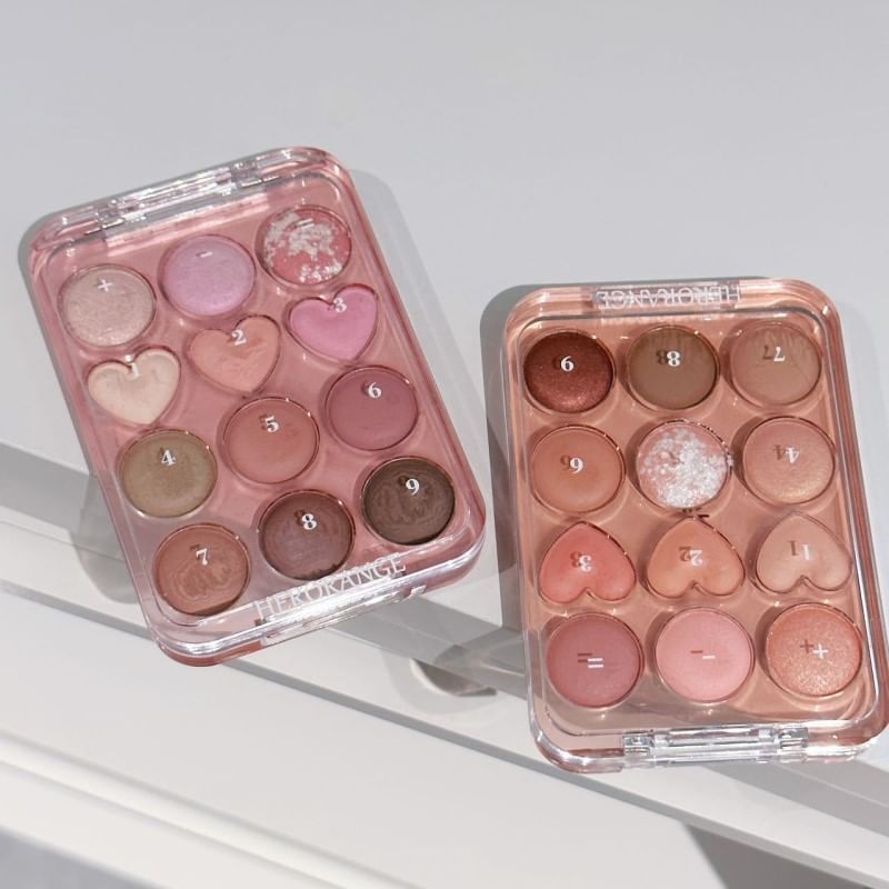 HERORANGE - Calculate Love Oogschaduw Disk Palette - Melkthee