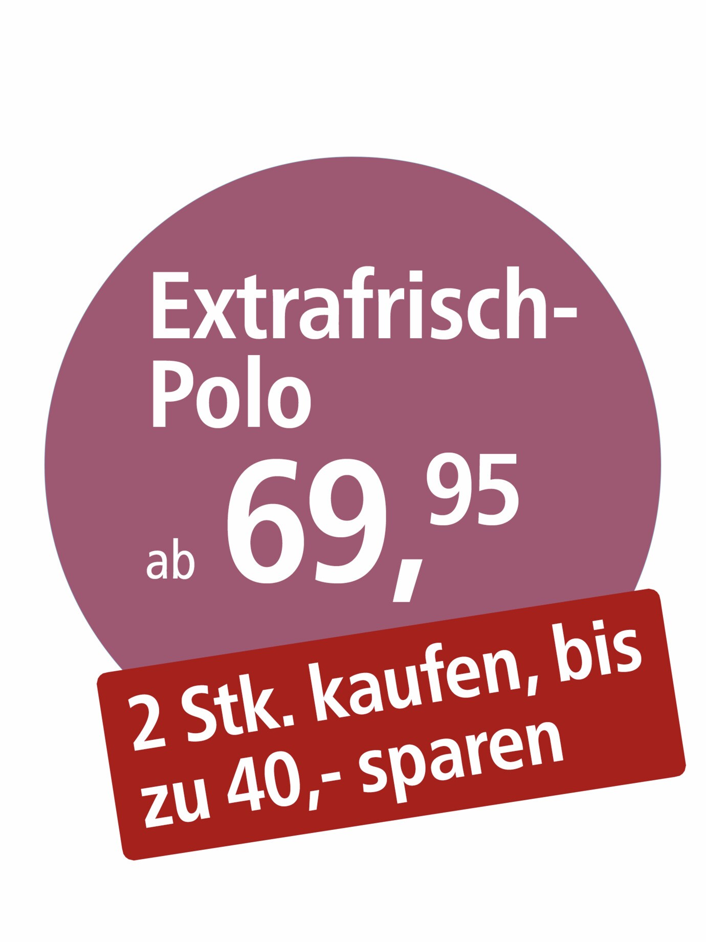 Extrafrisch-Polo Melange
