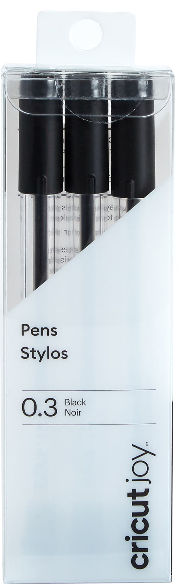 Cricut Joy Infusible Ink penne med tynde spidser 3-pak (sort)