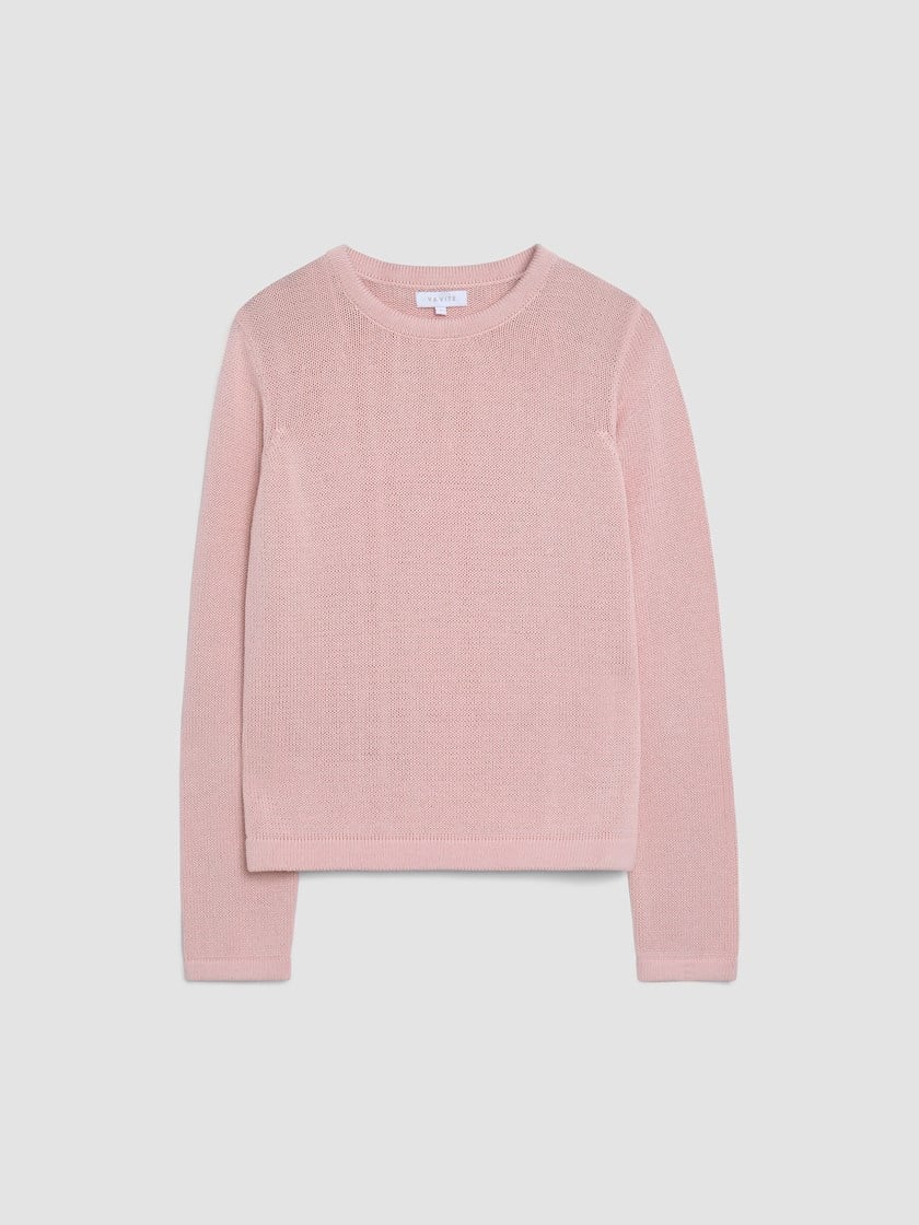 Malou genser Petal Pink