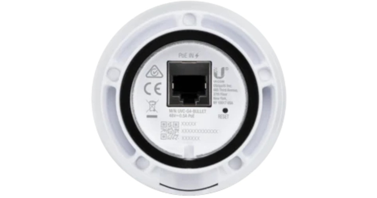 UbiquitiG4 Bullet beveiligingscamera  (Wit, 4 MP, PoE)