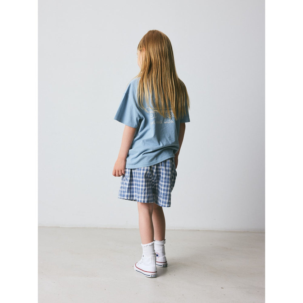 Køb brunobruno nation Dusty Blue Skateboard Nanna T-Shirt